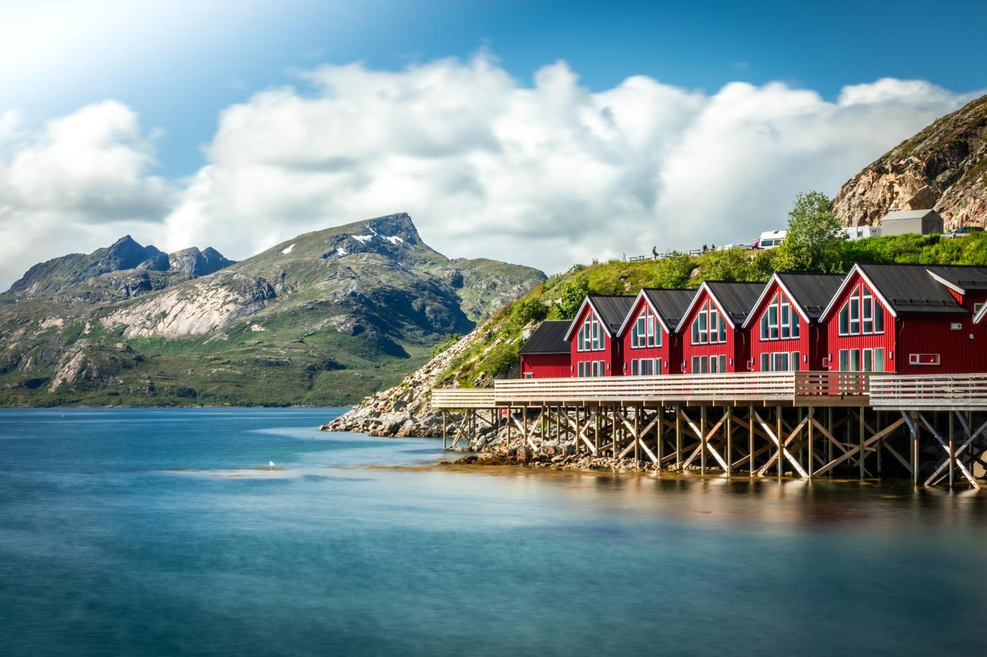 Lofoten Rorbu Lodge Offersoya Kültér fotó