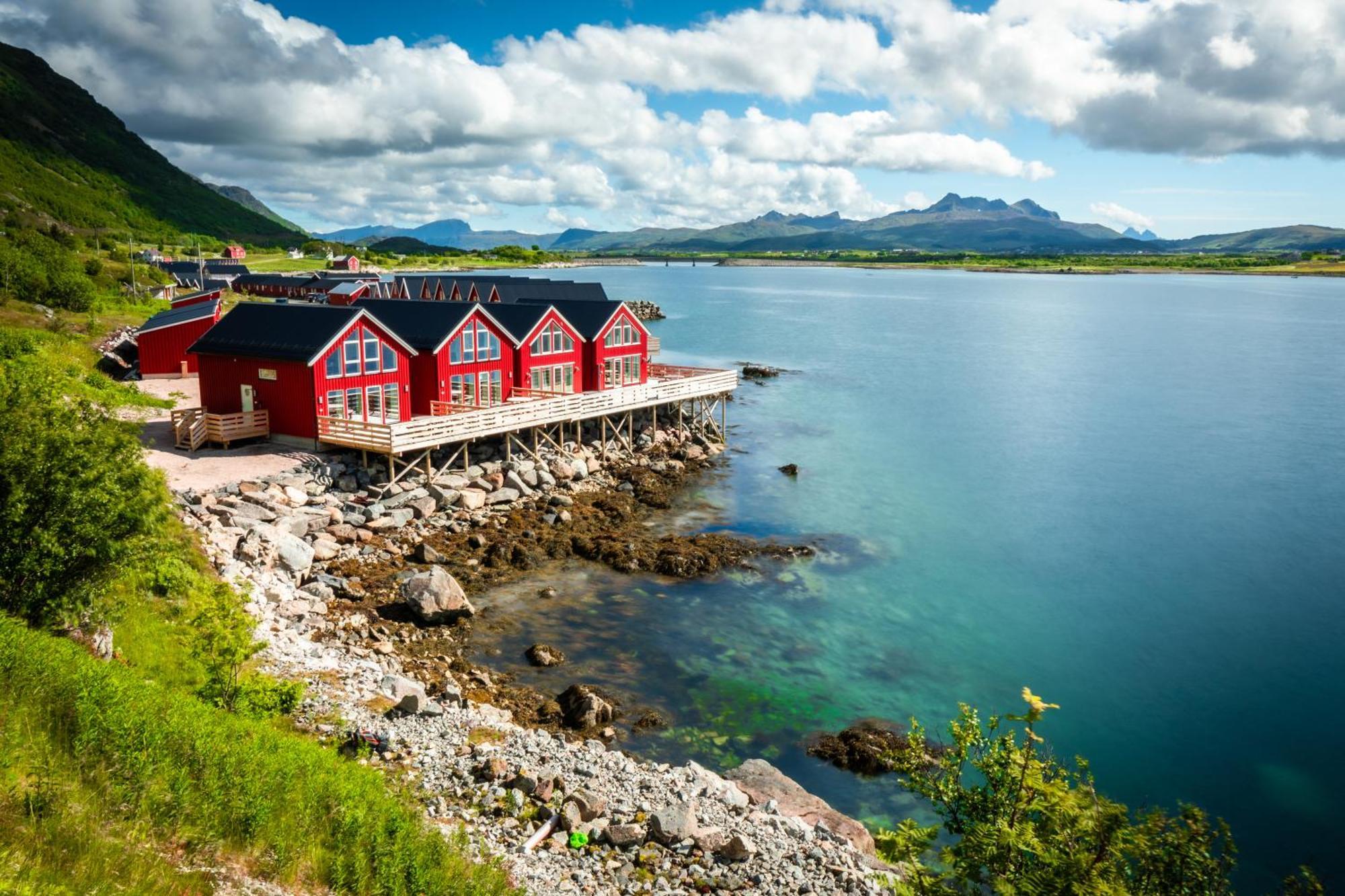 Lofoten Rorbu Lodge Offersoya Kültér fotó